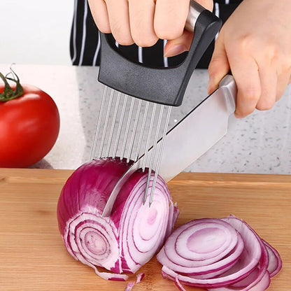 Stainless Steel Food Slicer Assistant